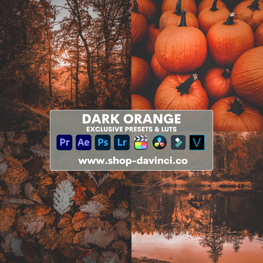 Dark Orange Luts
